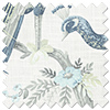 Laura Ashley Belvedere, Midnight - Twist&Fit Roman Blind
